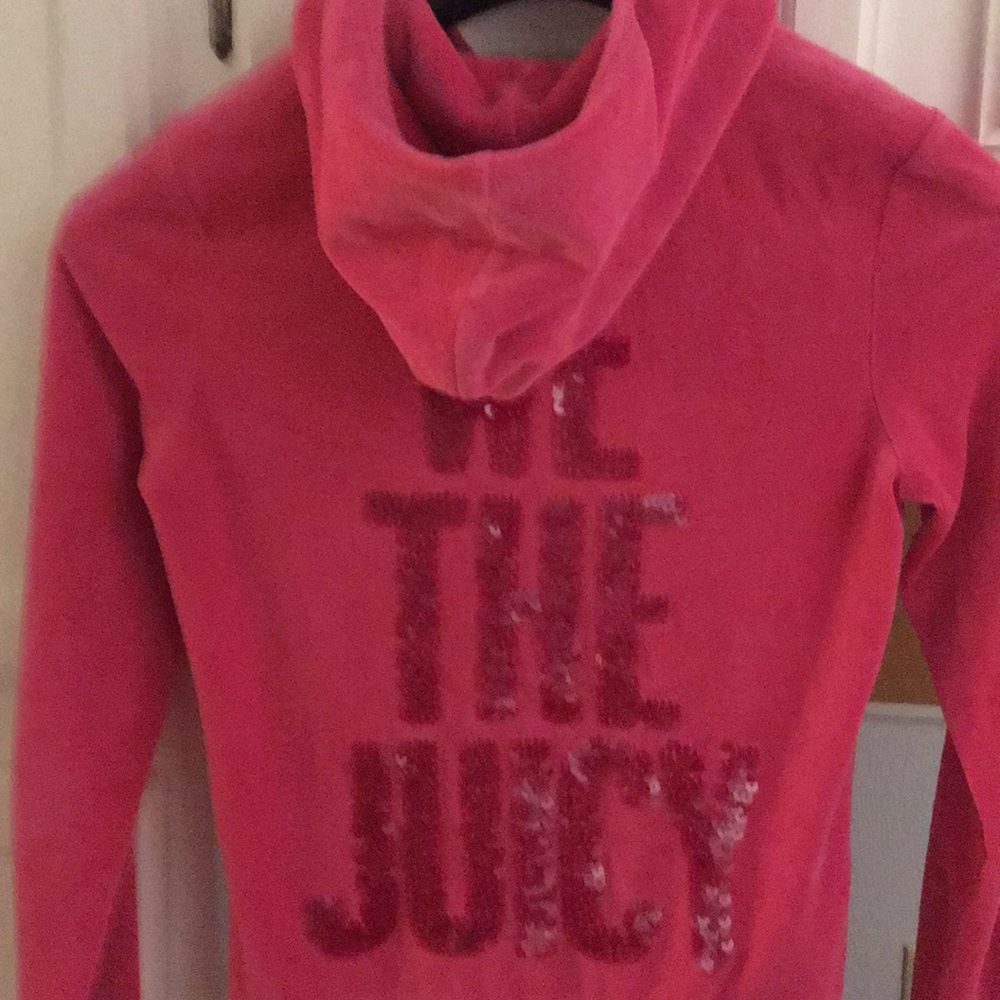 Juicy Couture zip up sweatshirt